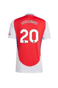 Arsenal Jorginho Frello #20 Voetbaltruitje Thuis tenue 2024-25 Korte Mouw